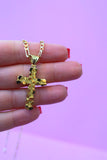 Square Nugget Cross