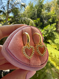 Heart Dangle Earrings