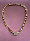 Extra Fancy Butterfly Necklace