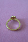 Gold Halo Ring (Pink)