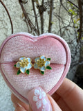 Hibiscus Studs (teal)