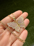 Fancy Butterfly Necklace