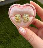 Rectangle Nugget Studs