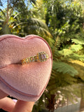 Baguette Cuban Ring