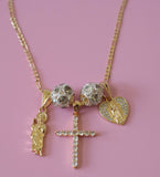 Diamond Charm Necklace