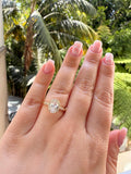 Gold Oval Halo