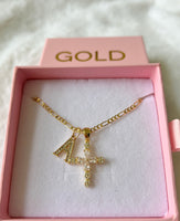 Lucky Cross With Initial
