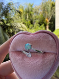 Opal Bypass Ring