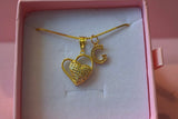 My Love & Initial (Box Chain)