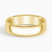 Thick Classic Gold Band