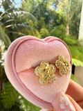 Nugget Flower Earrings