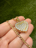 Smaller Fancy Heart Necklace