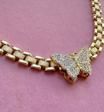 Extra Fancy Butterfly Necklace