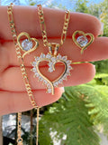 White Open Heart Set (Package Deal)