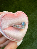 Blue Tiara Ring