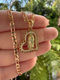Lace Mary Heart
