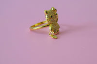 Diamond Kitty Ring