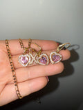 Princess Heart Set With Initial (Package Deal)
