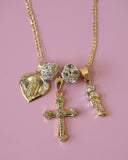 Triple Charm Necklace