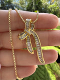 Fancy Bow Necklace