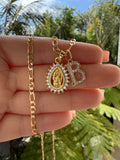 Pear Shape Mary & Initial