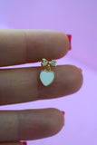 Dainty Bow & Heart Studs
