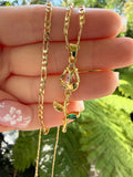 Dangling Rose Necklace