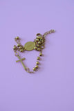 Dainty Rosary Style Saint Benedict Bracelet