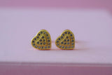 Dainty Heart Studs