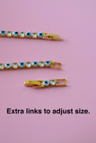 Light Blue Eye Line Bracelet