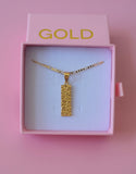 Nugget Bar Necklace