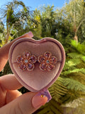 Rose Gold Flower Studs