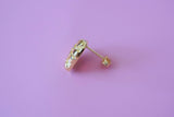 Nugget Heart Earrings
