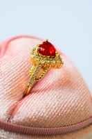 Ruby Heart Ring