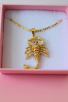 Gold Scorpion Necklace