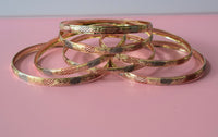 Sydney Tricolor 7 Bangle Set