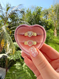 Jay's Heart Ring (White)