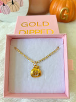 Gold Pumpkin (Figaro Chain)