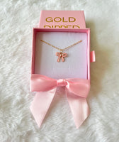 Soft Girl Bow (Rolo Chain)