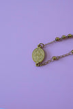 Dainty Rosary Style Saint Benedict Bracelet
