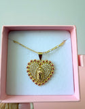 Miraculous Mary Heart (Red)