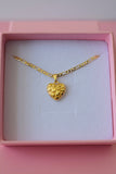 Nugget Heart Necklace