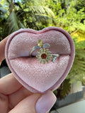 Spinning Sunflower Ring