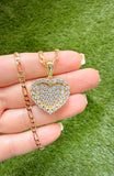 Smaller Fancy Heart Necklace