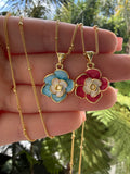Special Enamel Necklace
