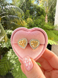 Diamond Nugget Earrings