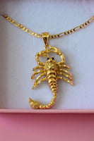 Gold Scorpion Necklace