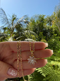 Spinning Flower (Figaro Chain)