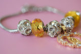Honey Mary Heart Charm Bracelet