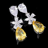 Canary Floral Earrings